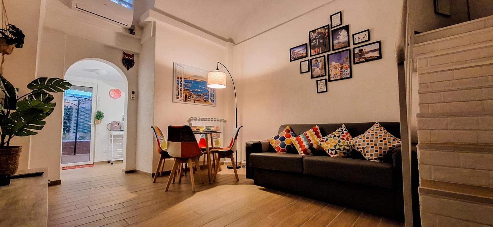 La Grotta Bianca Apartment Napoli Bagian luar foto